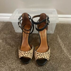 Animal Print Heels size 7.5